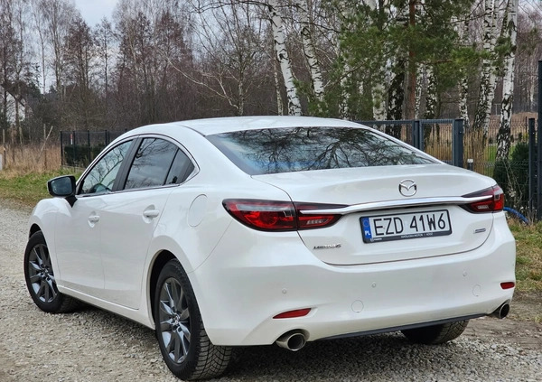Mazda 6 cena 82900 przebieg: 79800, rok produkcji 2018 z Więcbork małe 497